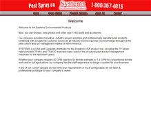 Tablet Screenshot of pestspray.ca